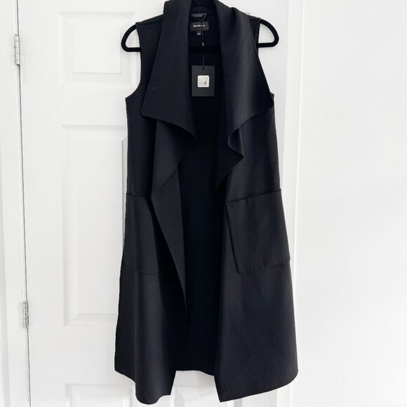 Mackage "Tessana" Long Vest in Black, size XS - Picture 4 of 7
